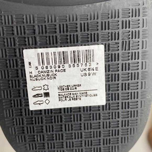 Clarks Collection Leather Side Zip Camzin Pace Black Women’s Sz 9 - Picture 6 of 8